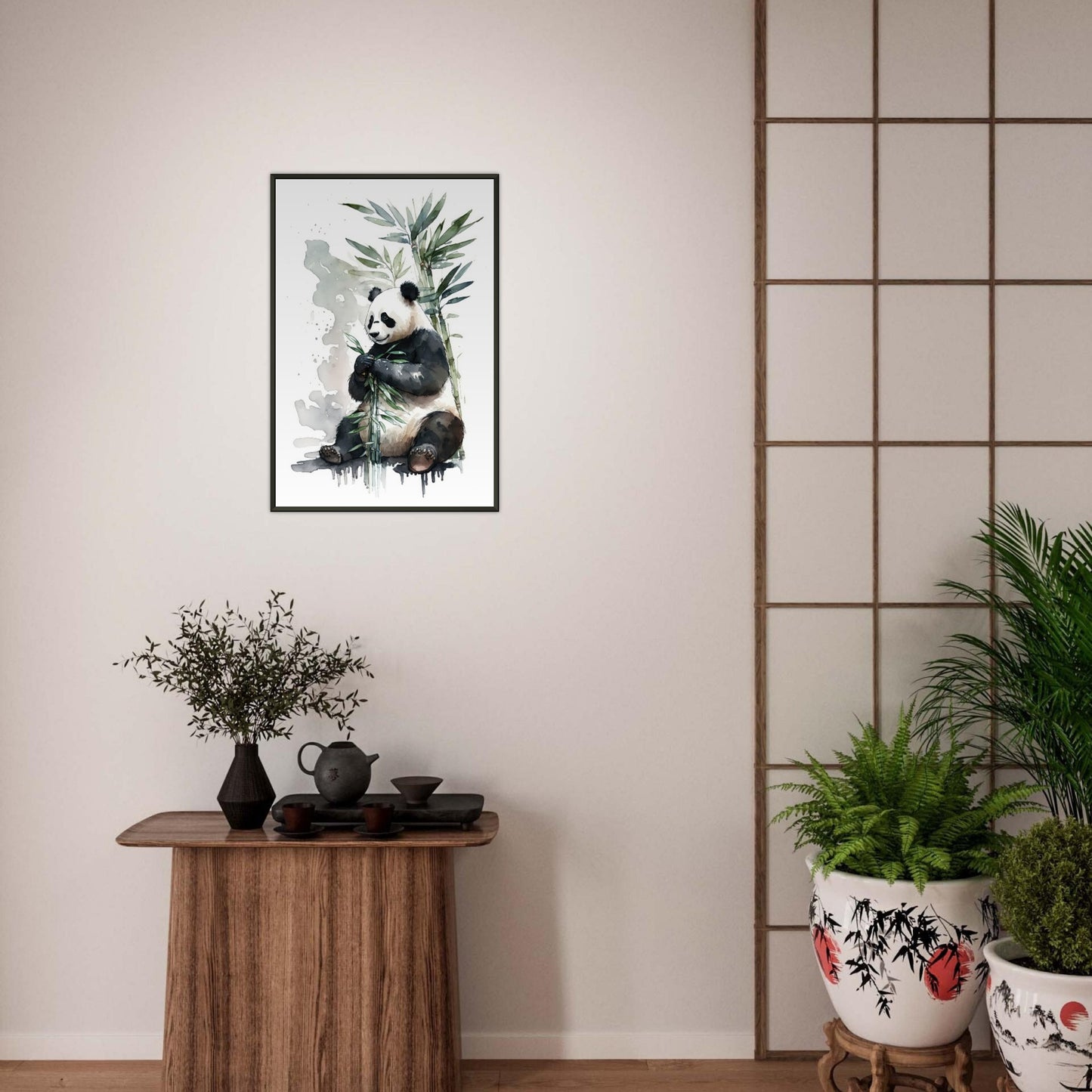 Happy Eating, Poster mit Alurahmen - Stiersbeste