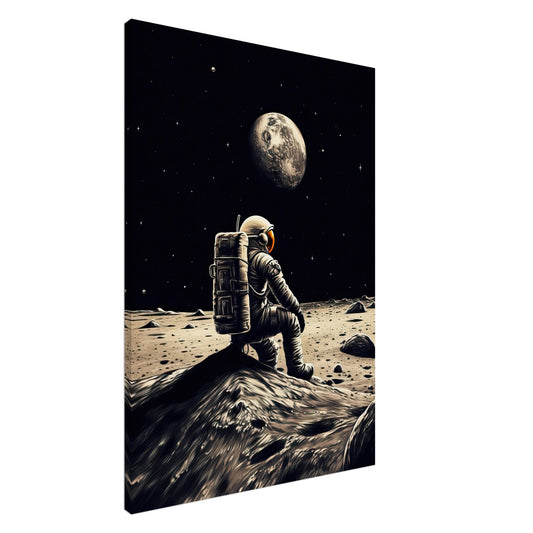 Moon Sit In, Leinwanddruck - Stiers Beste