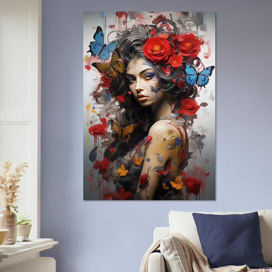 Lady Butterfly, Aluminiumdruck - Stiers Beste