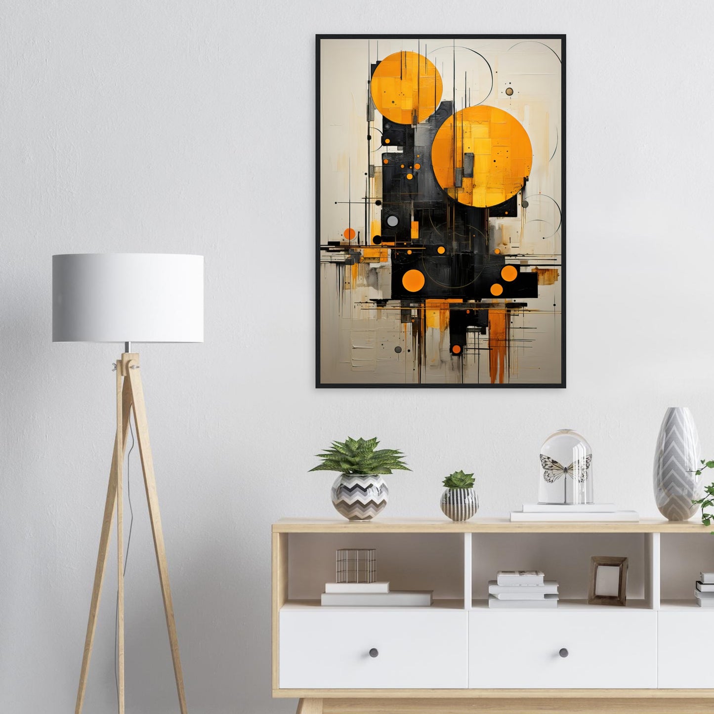 Black Gold, Poster mit Holzrahmen - Stiers Beste