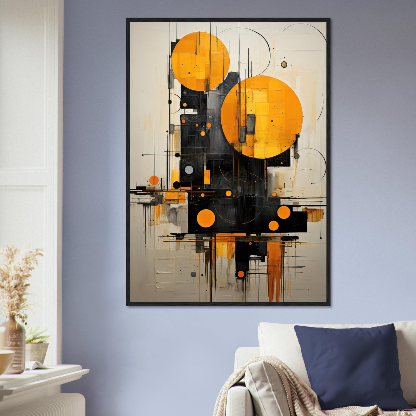 Black Gold, Poster mit Holzrahmen - Stiers Beste