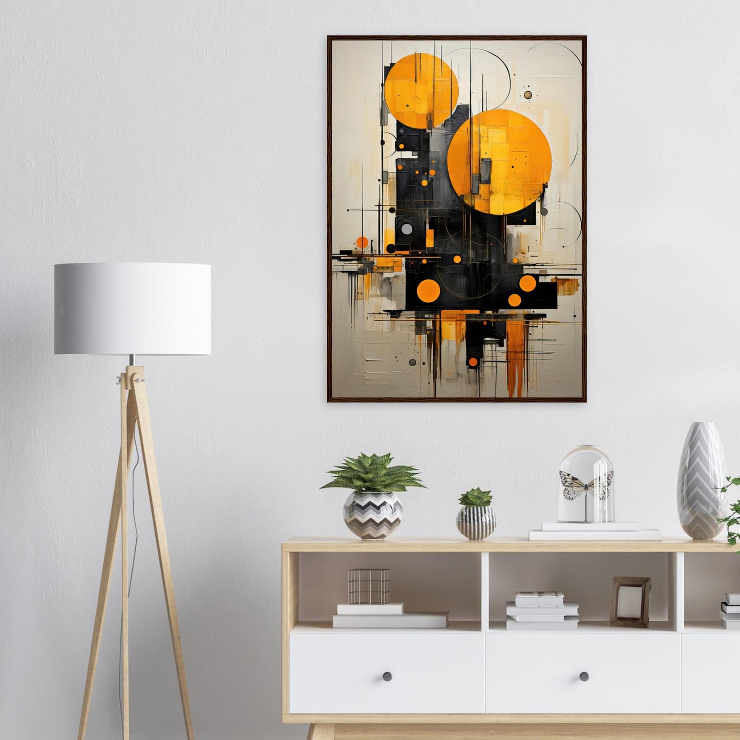 Black Gold, Poster mit Holzrahmen - Stiers Beste