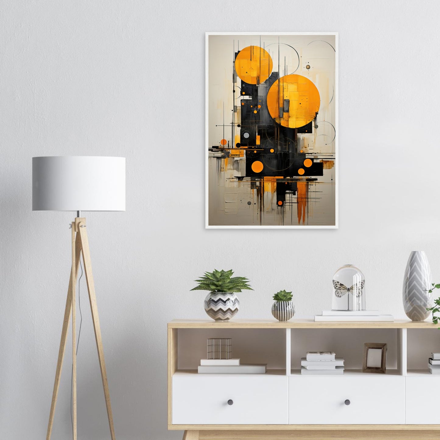 Black Gold, Poster mit Holzrahmen - Stiers Beste