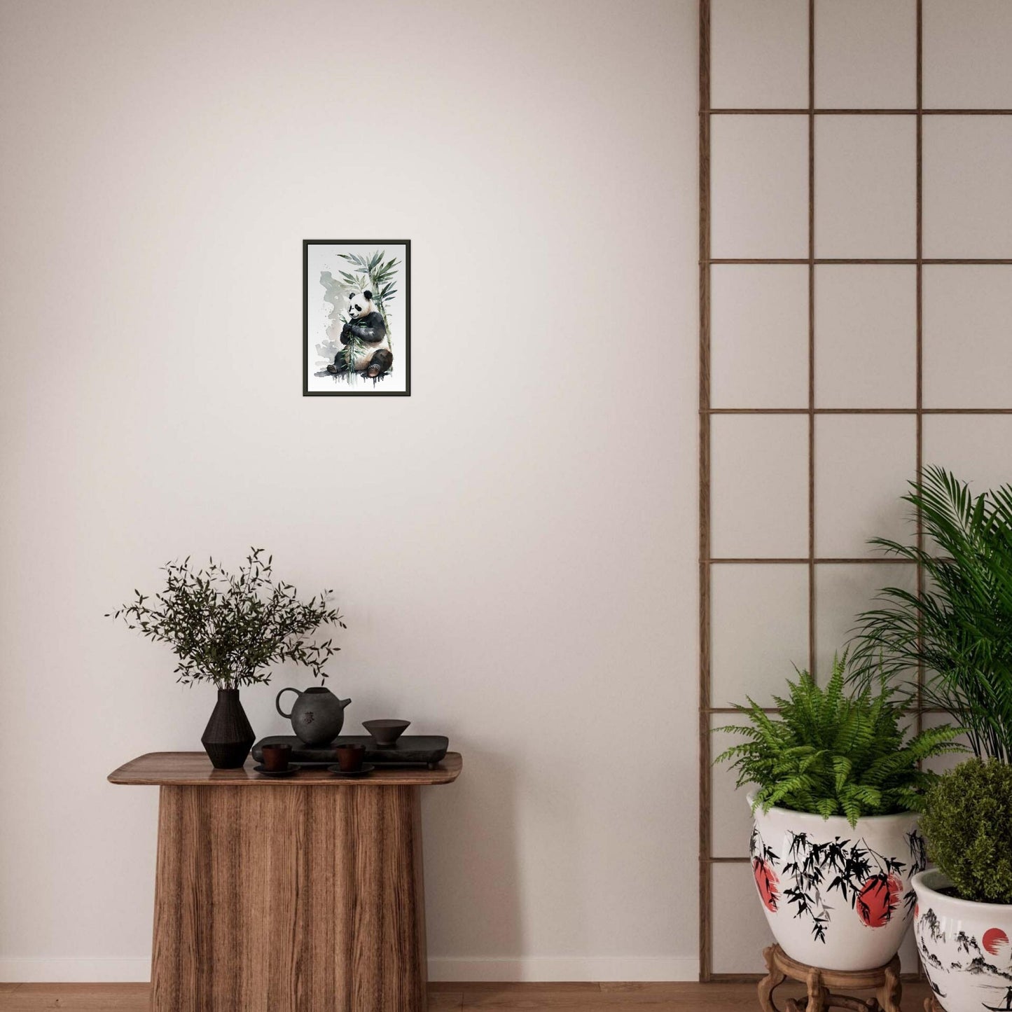 Happy Eating, Poster mit Alurahmen - Stiersbeste