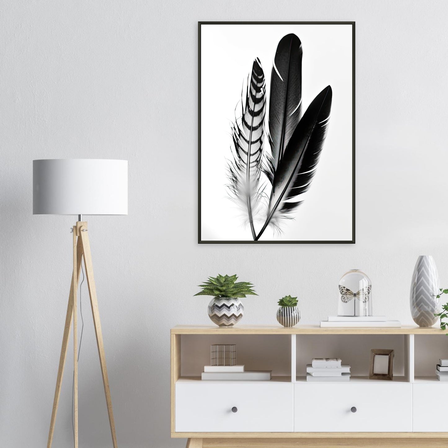 Blackbird, Poster mit Alurahmen - Stiersbeste