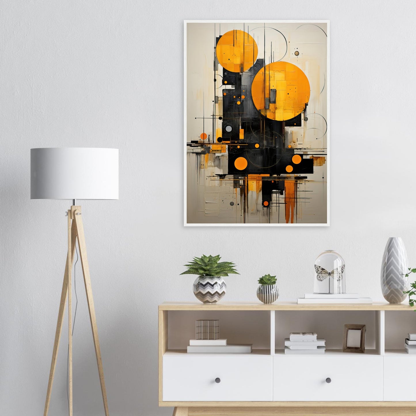 Black Gold, Poster mit Holzrahmen - Stiers Beste