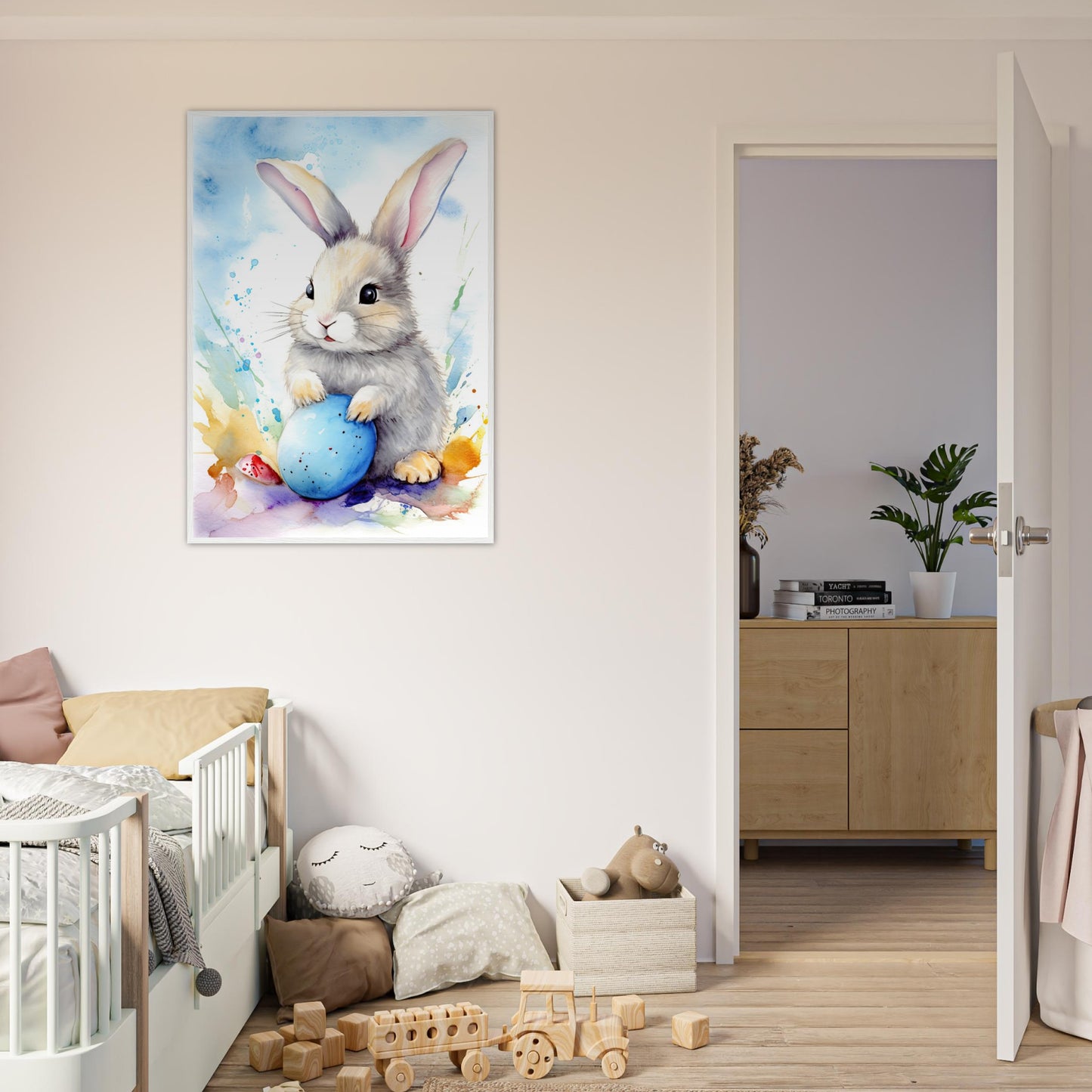 Hab es, Poster mit Holzrahmen - Stiersbeste