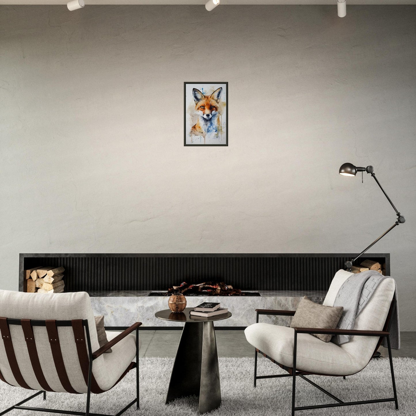 Fuchstraum, Poster mit Alurahmen - Stiersbeste