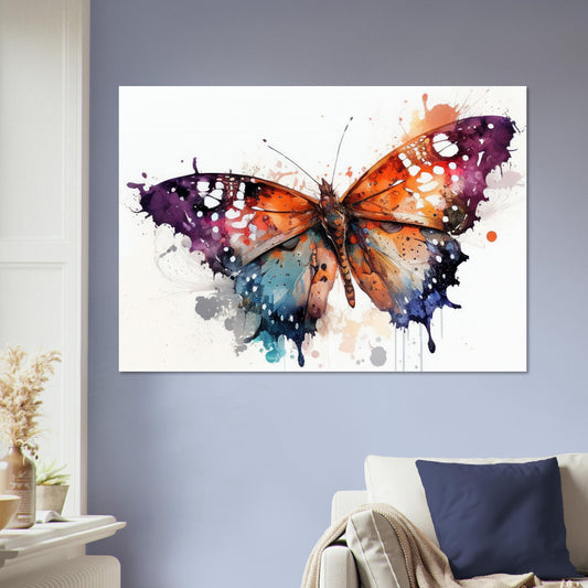 Wings of Color, Aluminiumdruck - Stiersbeste