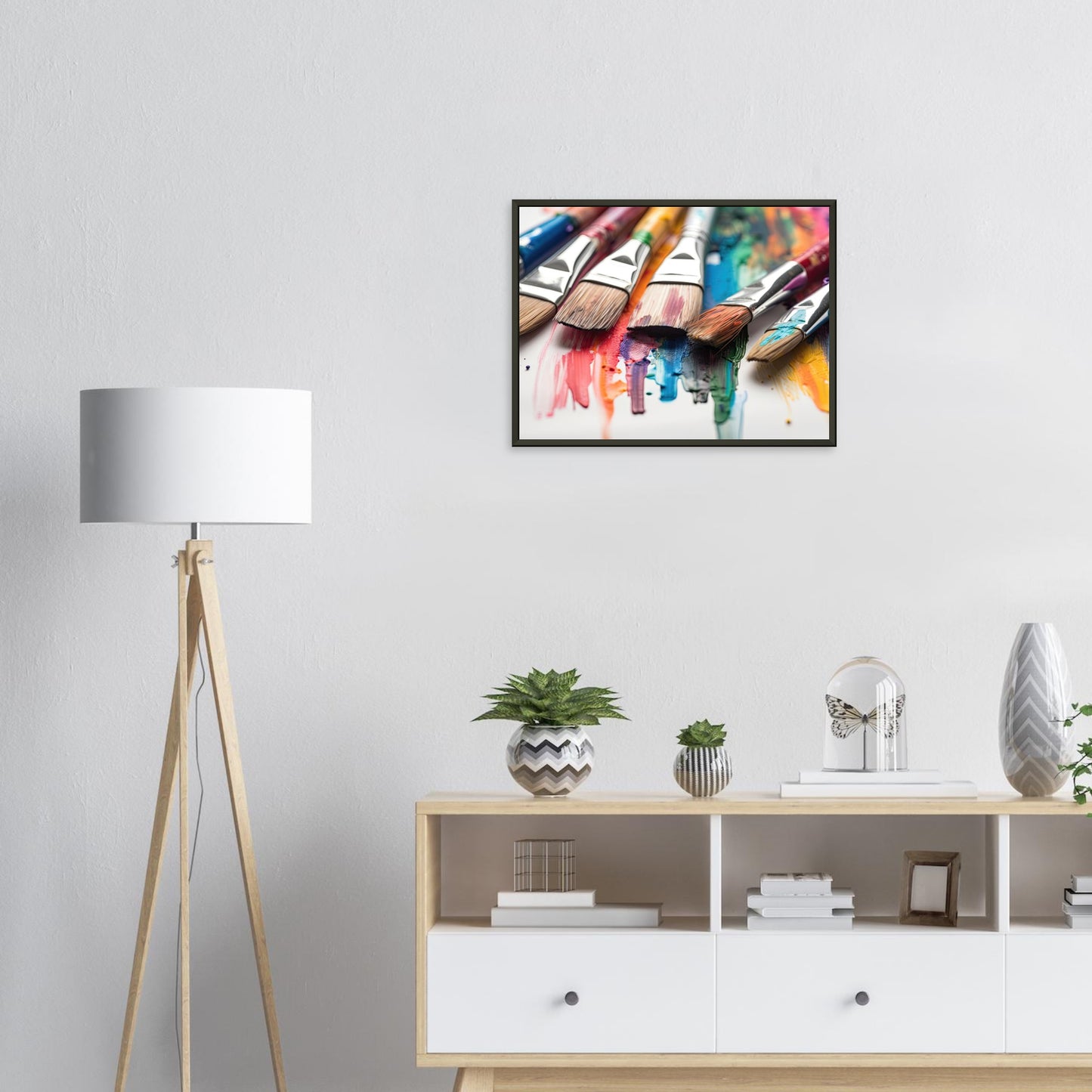 Anstrich, Poster mit Alurahmen - Stiers Beste