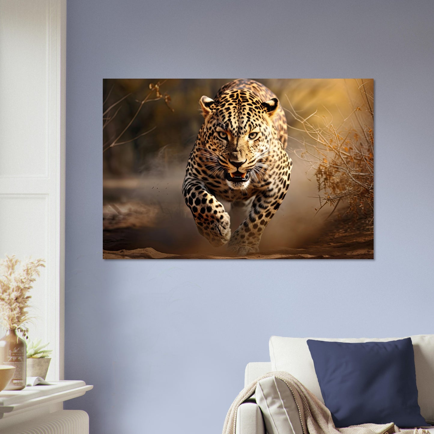 Leoparden Jagd, Poster - Stiers Beste
