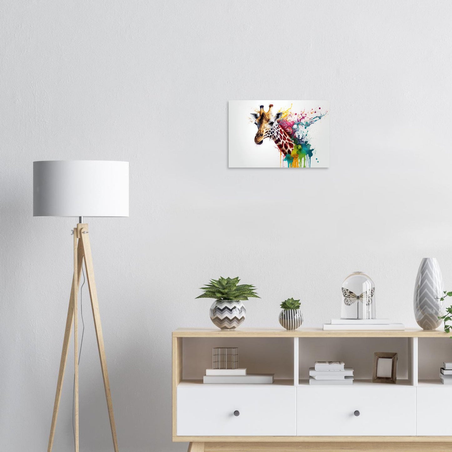 Giraffe Splash Art - Stiersbeste