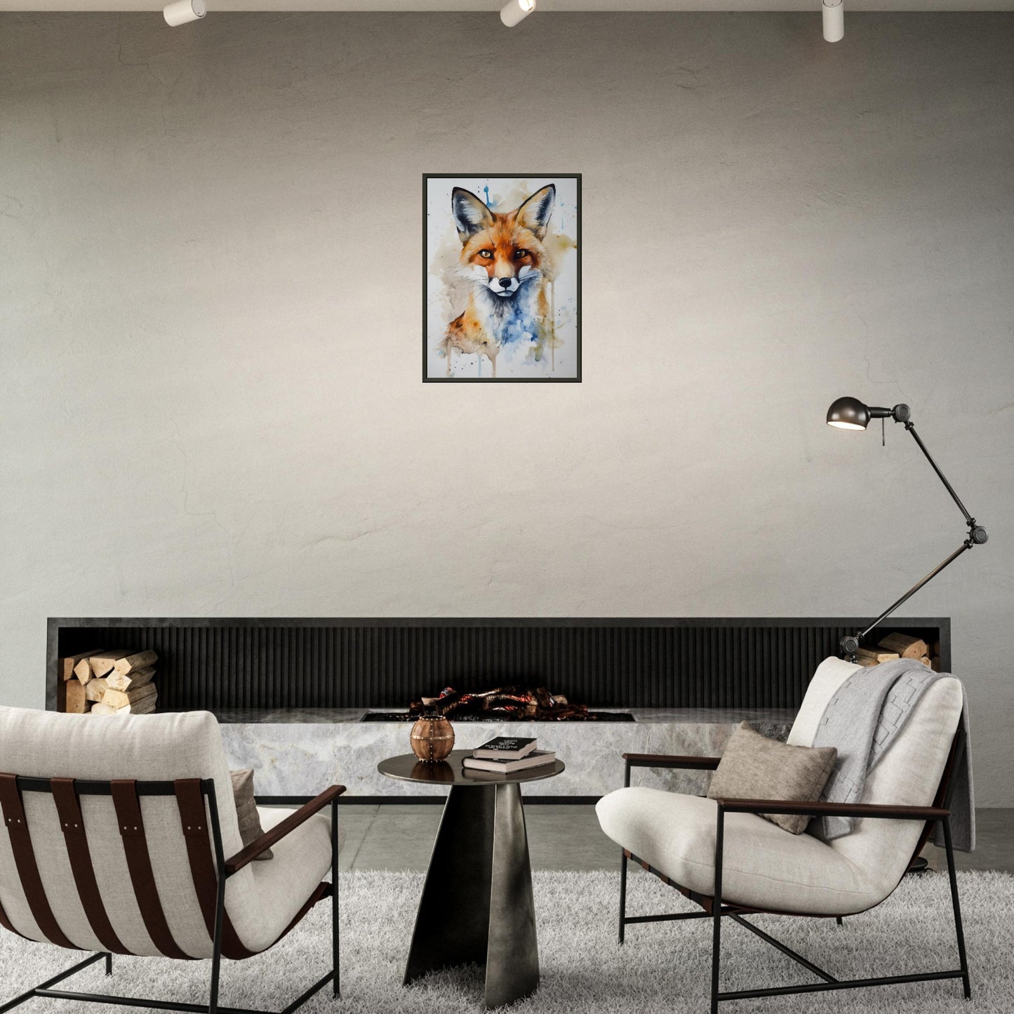 Fuchstraum, Poster mit Alurahmen - Stiersbeste