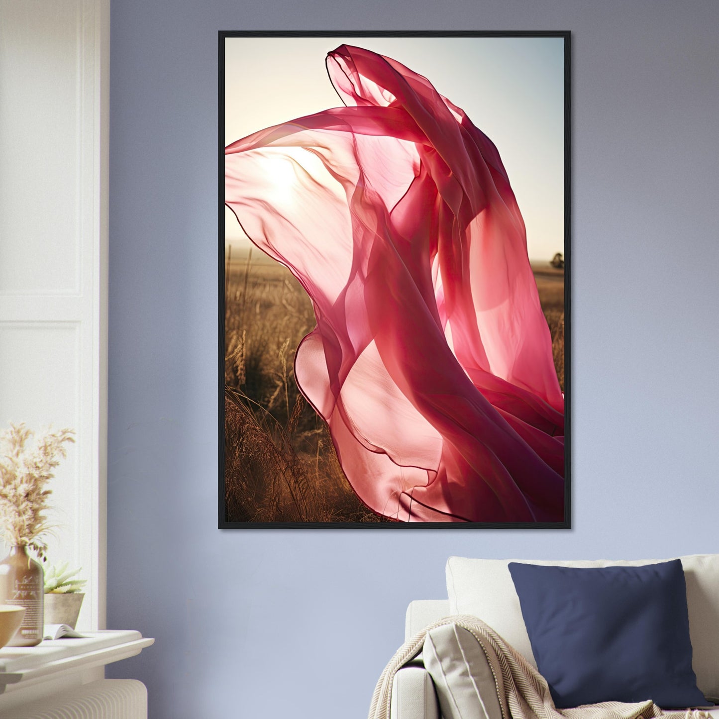 Pink Dance, Poster mit Holzrahmen - Stiers Beste