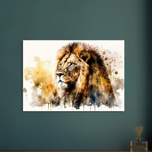 Blick in die Savane, Aluminiumdruck - Stiersbeste