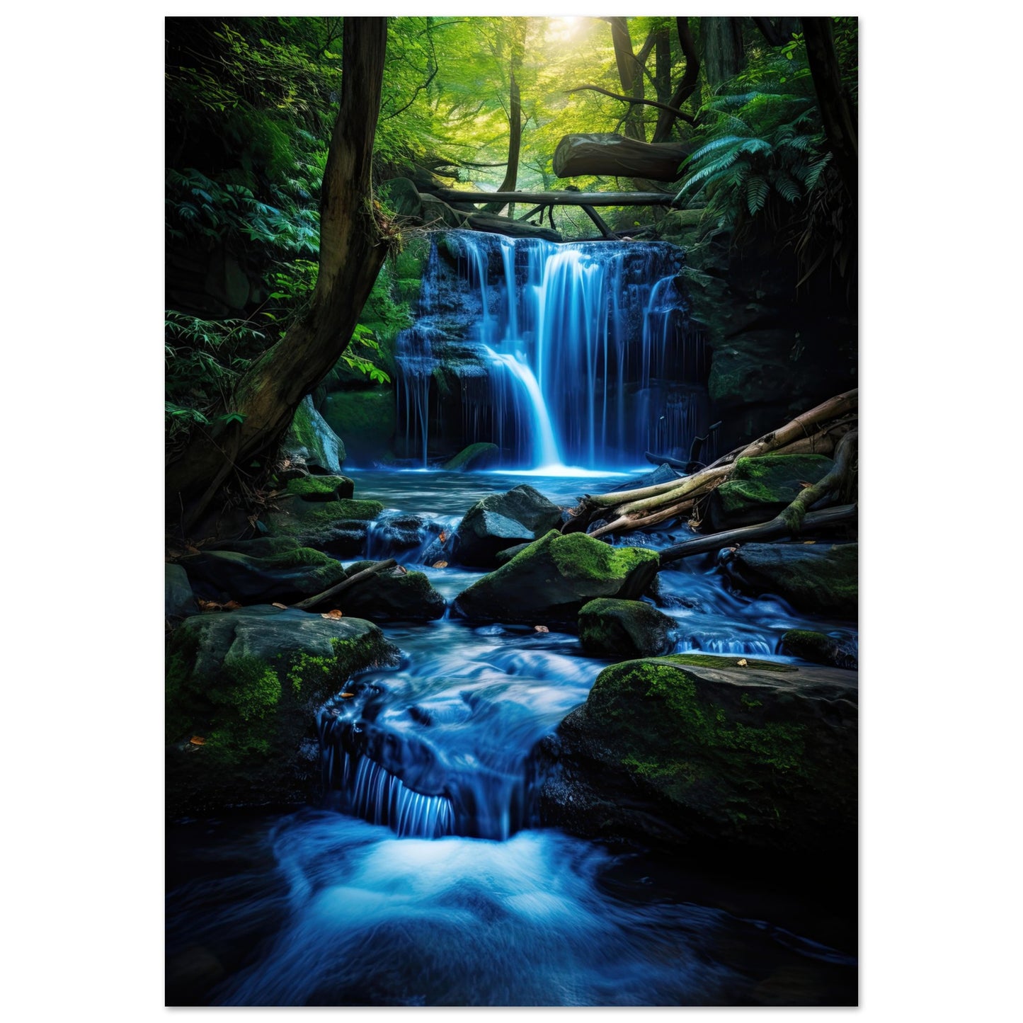 Surreales Blau, Print Material - Stiers Beste