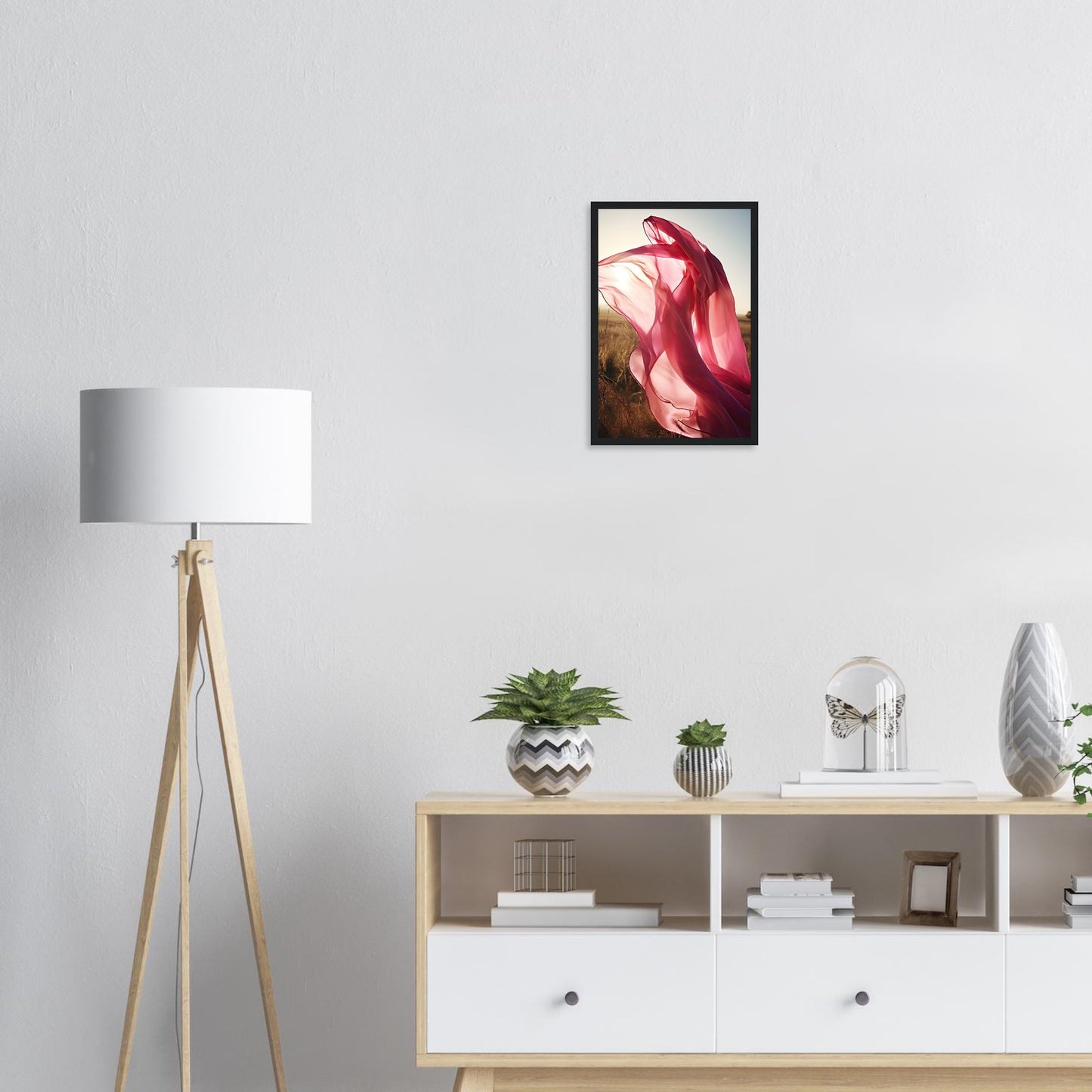 Pink Dance, Poster mit Holzrahmen - Stiers Beste