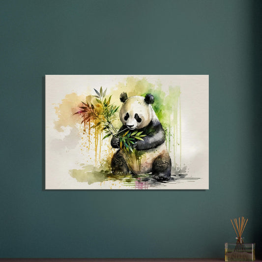 Panda Paradies, Leinwanddruck - Stiersbeste