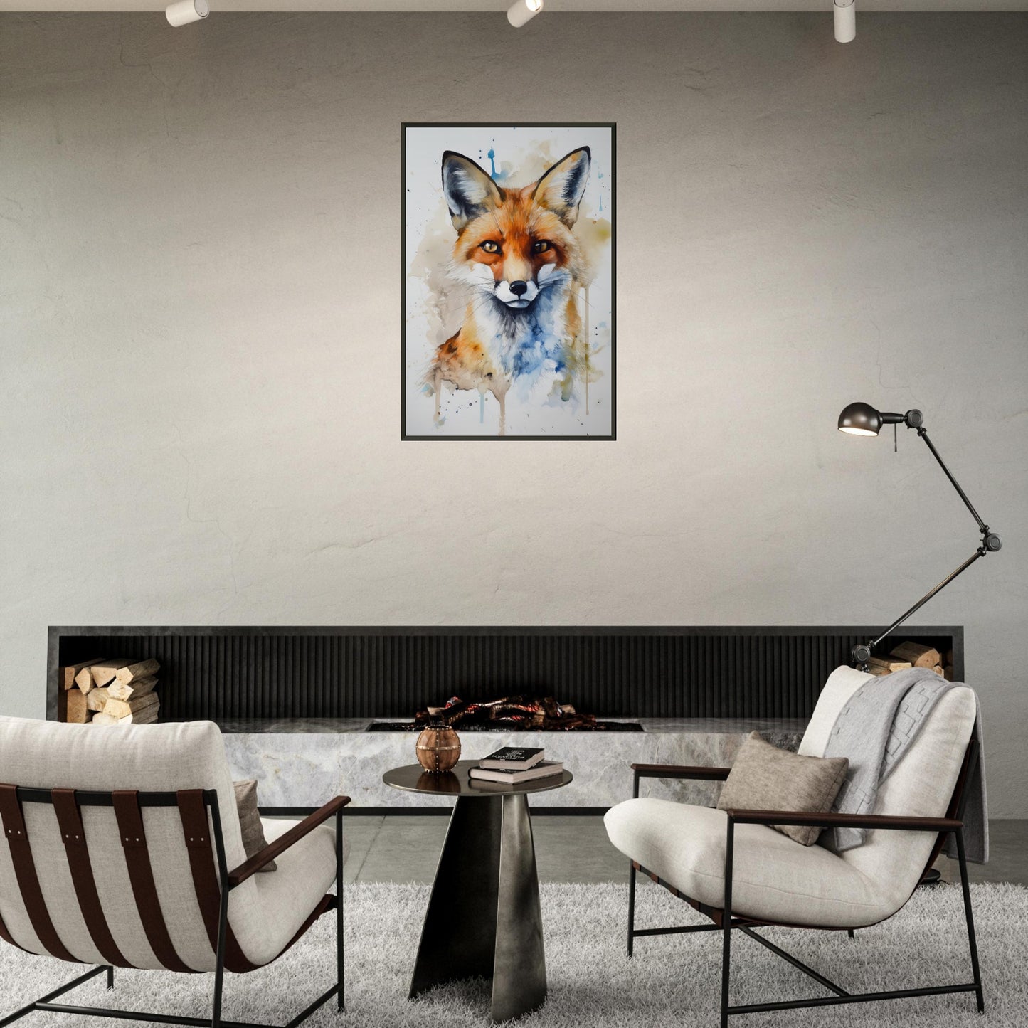 Fuchstraum, Poster mit Alurahmen - Stiersbeste