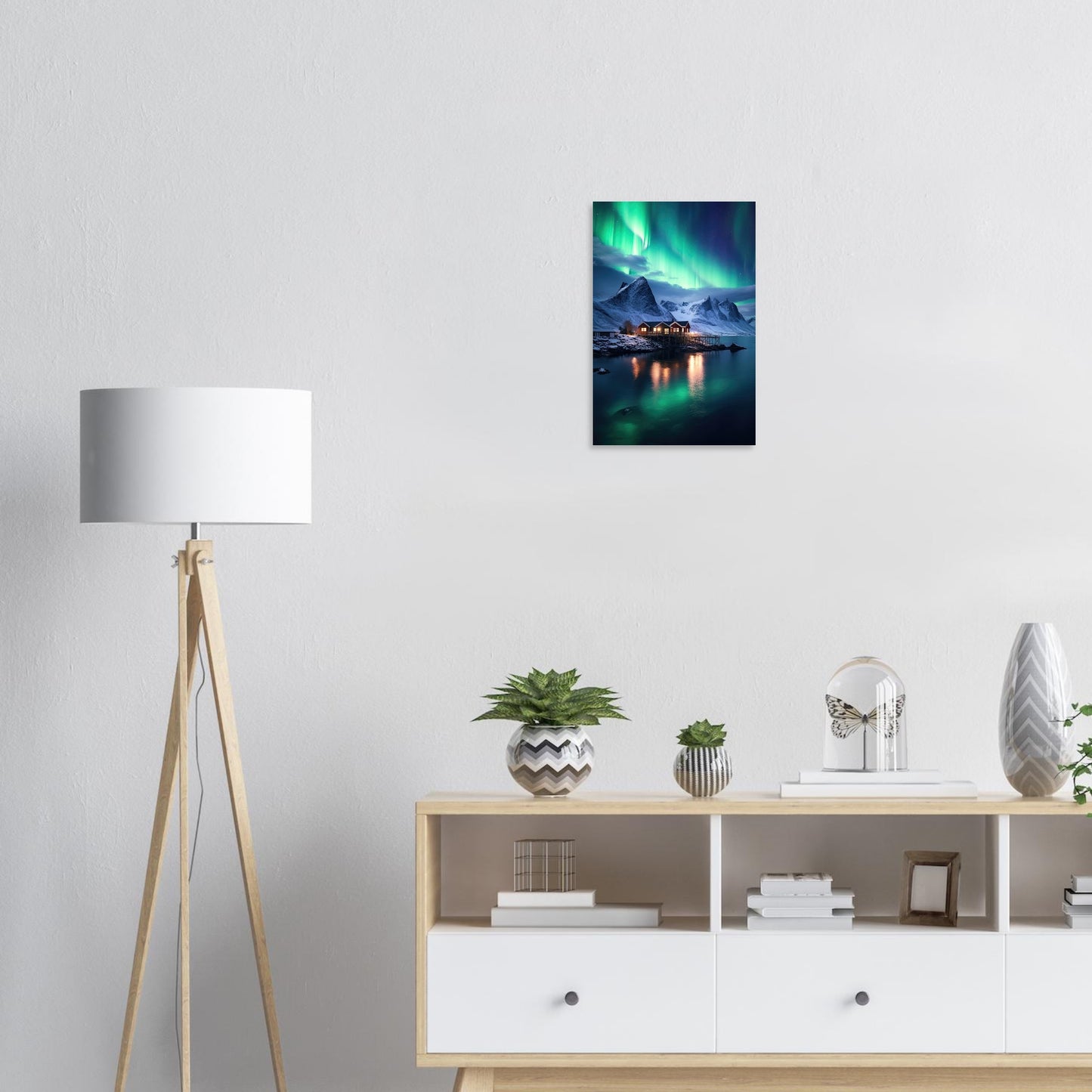 Polarlicht am See, Poster - Stiers Beste