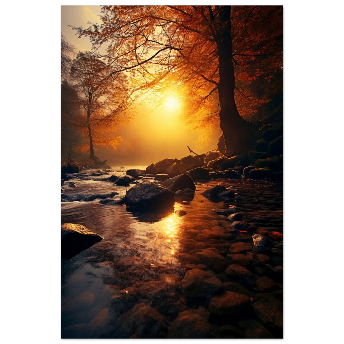 Wald im Sonnenlicht, Print Material - Stiers Beste