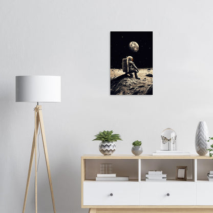 Moon Sit In, Aluminiumdruck - Stiers Beste