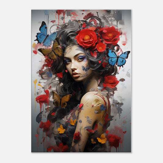 Lady Butterfly, Leinwanddruck - Stiers Beste
