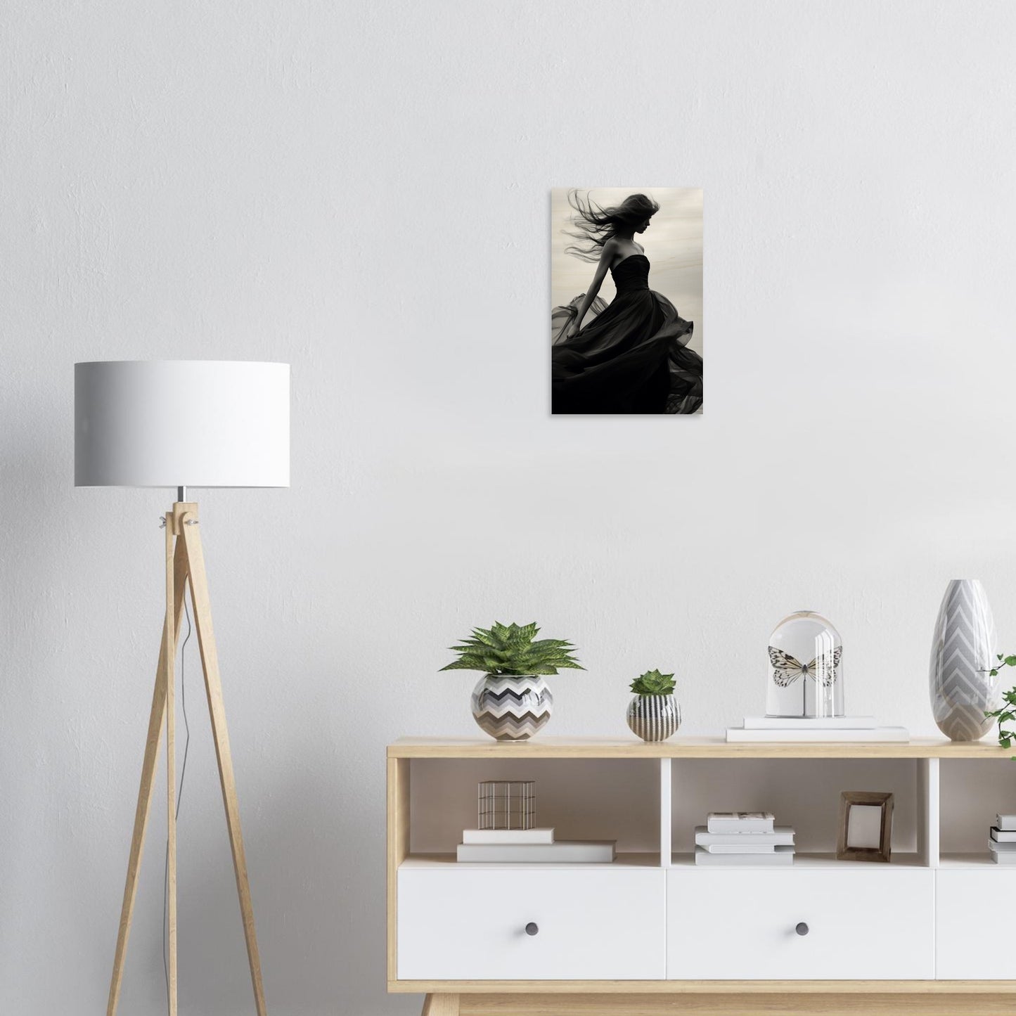 Eleganz im Wind, Holzdruck - Stiers Beste