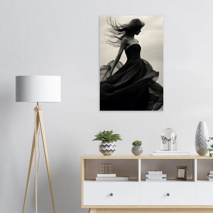 Eleganz im Wind, Holzdruck - Stiers Beste