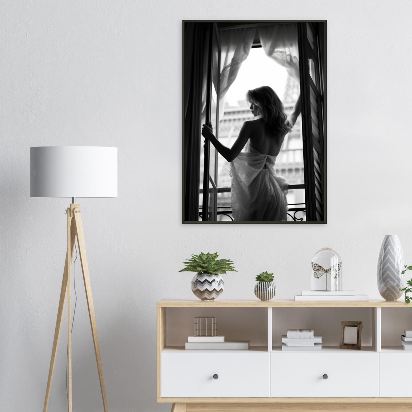 Open Window, Poster mit Alurahmen - Stiers Beste