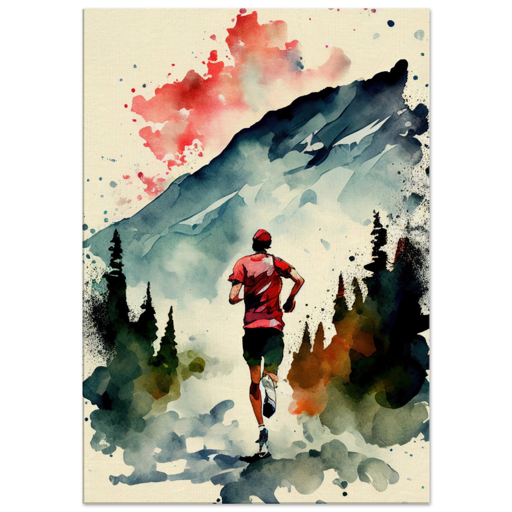 Nature Run, Leinwanddruck - Stiersbeste