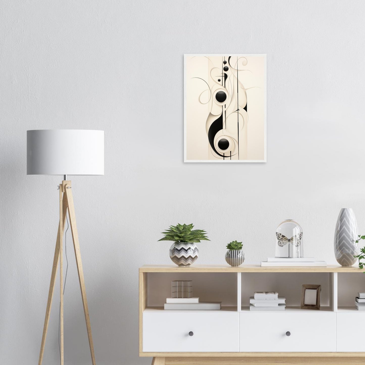 Note It, Poster mit Holzrahmen - Stiers Beste