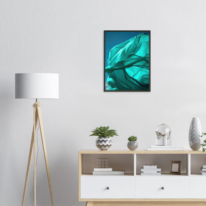 Blue Dance, Poster mit Alurahmen - Stiers Beste