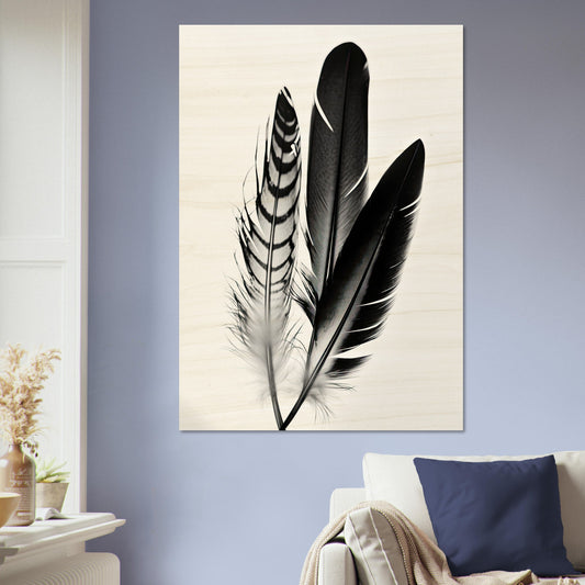 Blackbird, Holzdruck - Stiersbeste