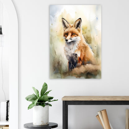 Die Wildnis im Blick, Aluminiumdruck - Stiersbeste