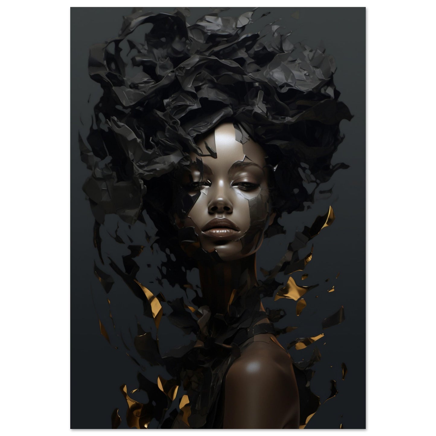Dark Fragments, Aluminiumdruck - Stiers Beste