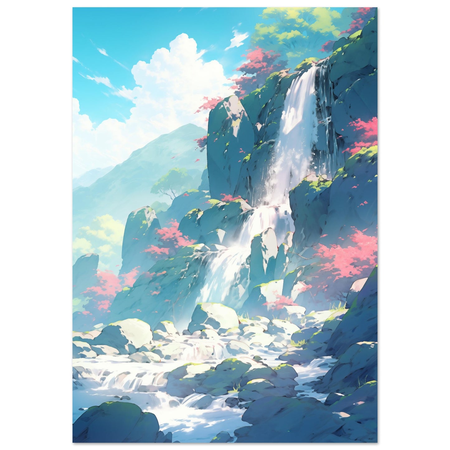 Blüten Wasserfall, Print Material - Stiers Beste