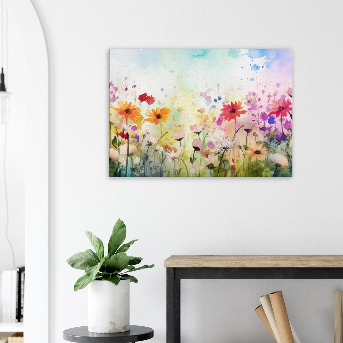 Aquarellzauber der Natur - Stiersbeste