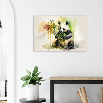 Panda Paradies, Aluminiumdruck - Stiersbeste