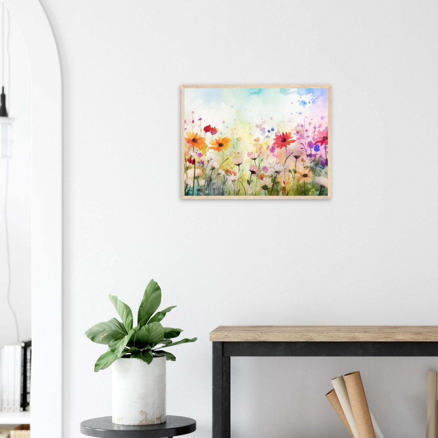 Aquarellzauber der Natur - Stiersbeste
