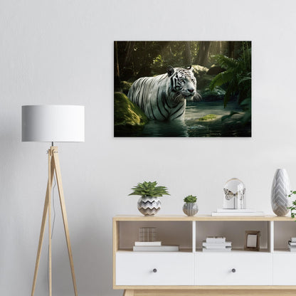 Tiger Bad, Leinwanddruck - Stiersbeste
