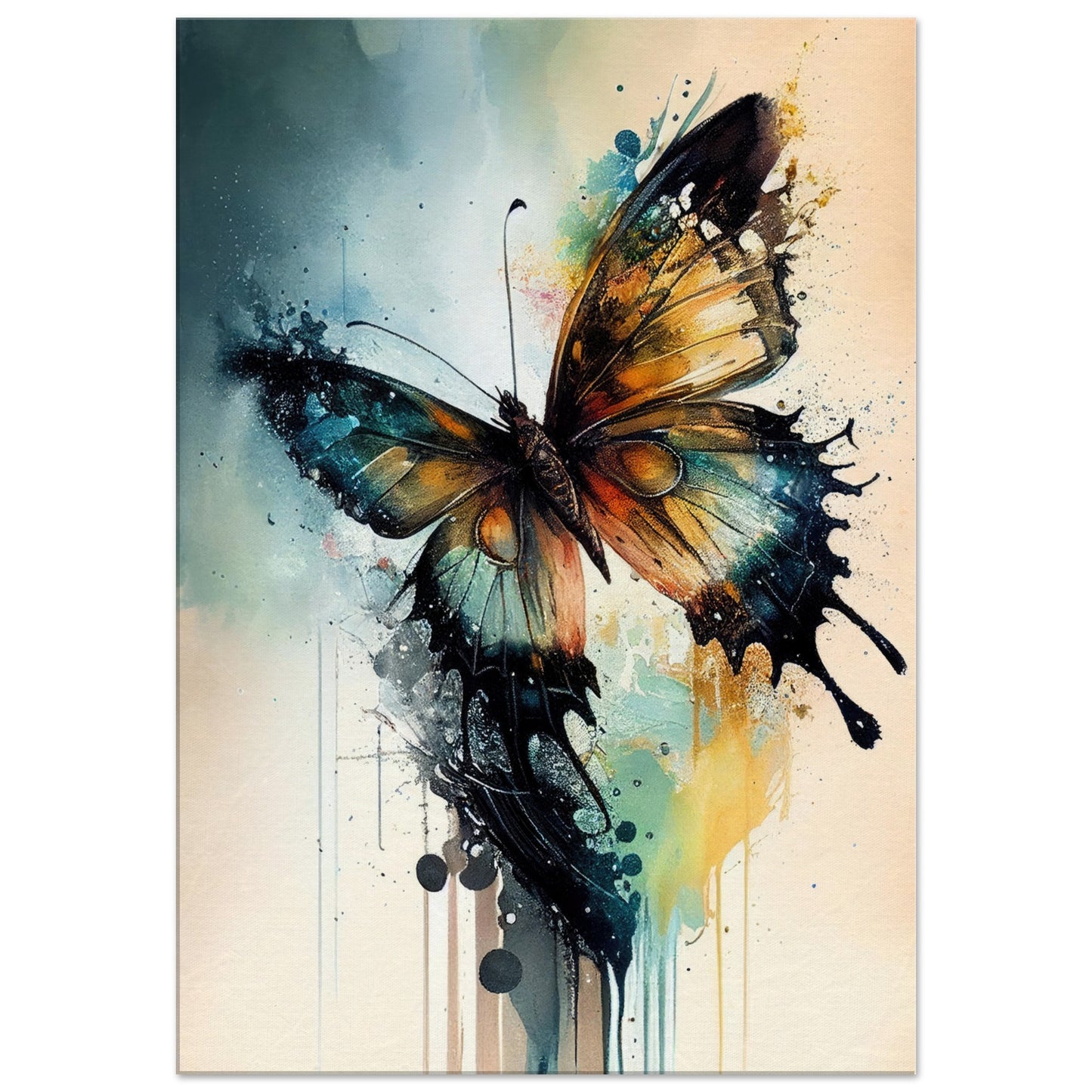 Magical Butterfly, Leinwanddruck - Stiersbeste