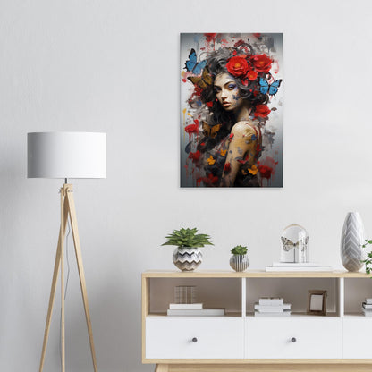 Lady Butterfly, Leinwanddruck - Stiers Beste