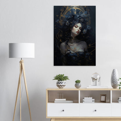 Lady Clock, Holzdruck - Stiers Beste