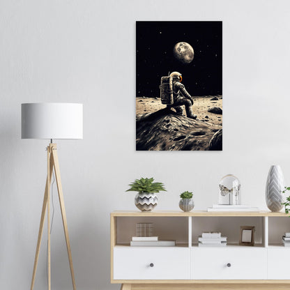 Moon Sit In, Aluminiumdruck - Stiers Beste