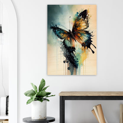 Magical Butterfly, Holzdruck - Stiersbeste