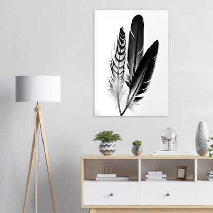Blackbird, Aluminiumdruck - Stiersbeste
