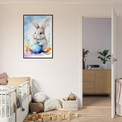 Hab es, Poster mit Holzrahmen - Stiersbeste