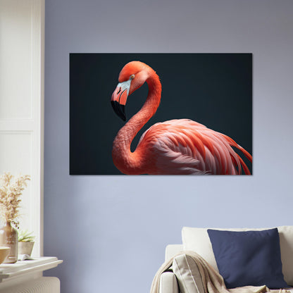 Flamingo in the Studio, Poster - Stiersbeste