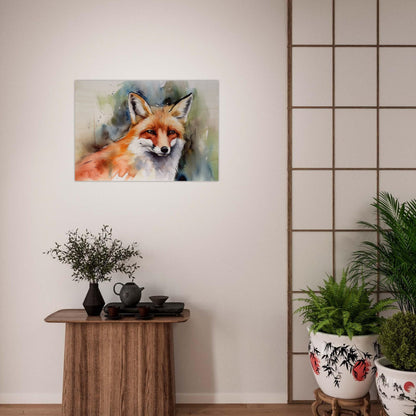 Magie des Fuchsgeistes, Holzdruck - Stiersbeste